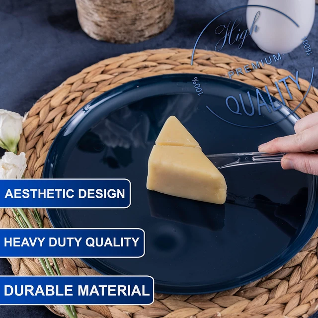 Alt view image 5 of 7 - Disposable Cutlery set, SAPPHIRE Design, Clear Color, 360 Pieces: 180 Forks, 120 Spoons, 60 Knives