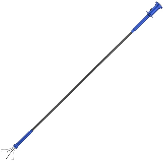 Main image of Grabber Tool Magnetic, Bendable Reacher with LED Lights, Blue | Four-claw Picker, Bendable Hose Pickup Sweeper, Flexible Long Handy Reaching Assist Tool for Litter Pick / Home Sink / Drain