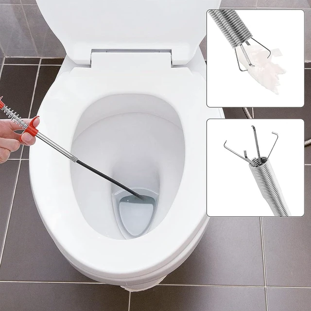 Alt view image 2 of 7 - Drain Snake 116 Inch Flexible Claw Grabber Tool with 4 Claws Bendable Hose - Flexible Grabber Claw Pick Up Reacher Tool for Clogged Drains Opener Cleaning