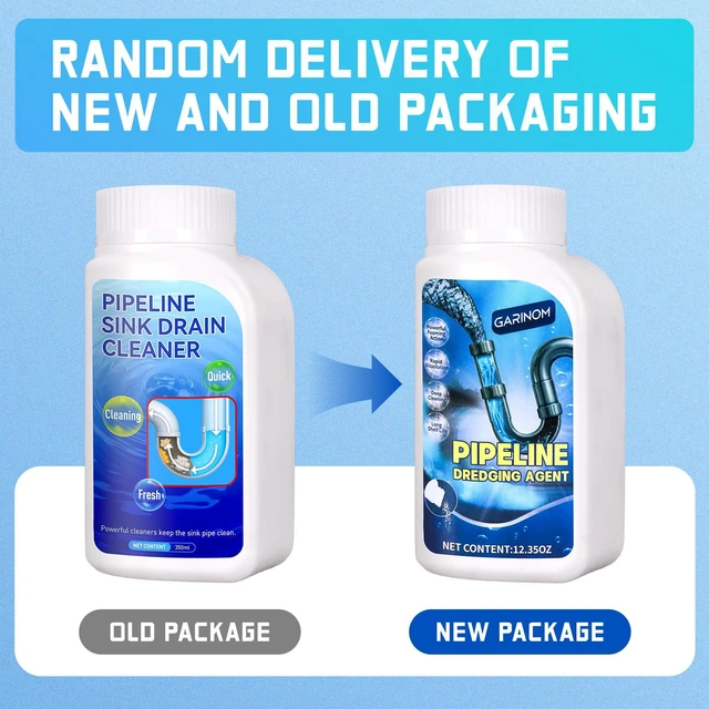 Alt view image 5 of 7 - Pipeline Dredging Agent, Powerful Drain Cleaner, Kitchen Unblocker 1PCS | Sink and Drain Cleaner Powder for Kitchen Toilet Pipeline Quick Cleaning Tool