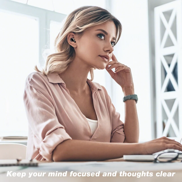 Alt view image 7 of 7 - Noise Cancelling Ear Plugs - Ultimate Hearing Protection | 40dB SNR noise reduction, ultra-comfy & custom fit, reusable silicone ear plugs for sleep, focus, travel & noise sensitivity