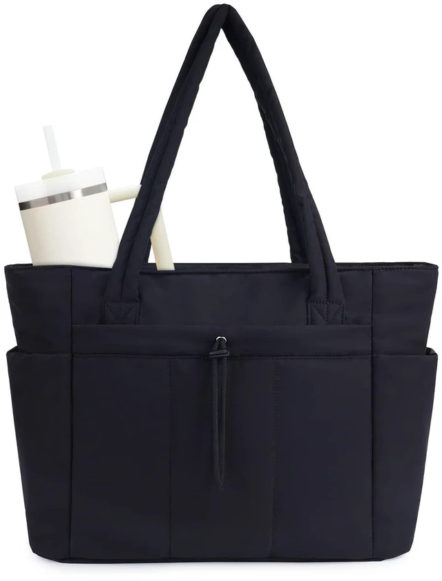 Main image of Tote Bag for Women, Puffy Handbags for Work, Travel, Nurse Please proceed with the investigation using this title value.