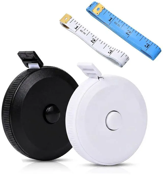 Main image of Tape Measure 4 Pack 60" Body Measuring Retractable Cloth Sewing Tailor