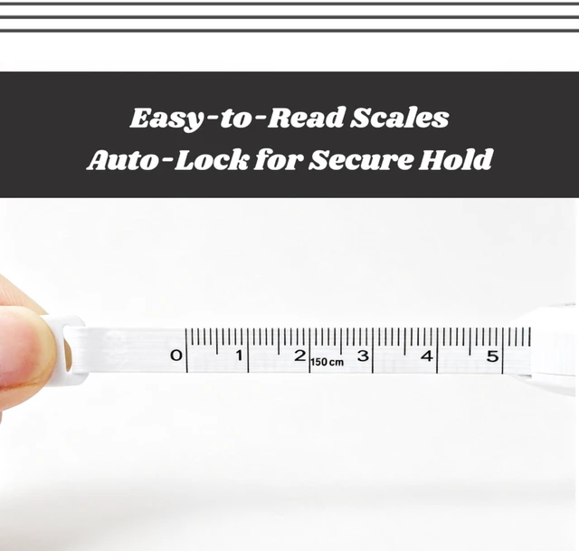 Alt view image 5 of 7 - Soft Tape Measure 4 Pack 60" Body Measuring Retractable Cloth Sewing TailorSoft Retractable Cloth Tape Measure, Dual Scale Inch/cm, Flexible for Waist Hip Bust Body, Sewing Tailoring Dressmaking Craft