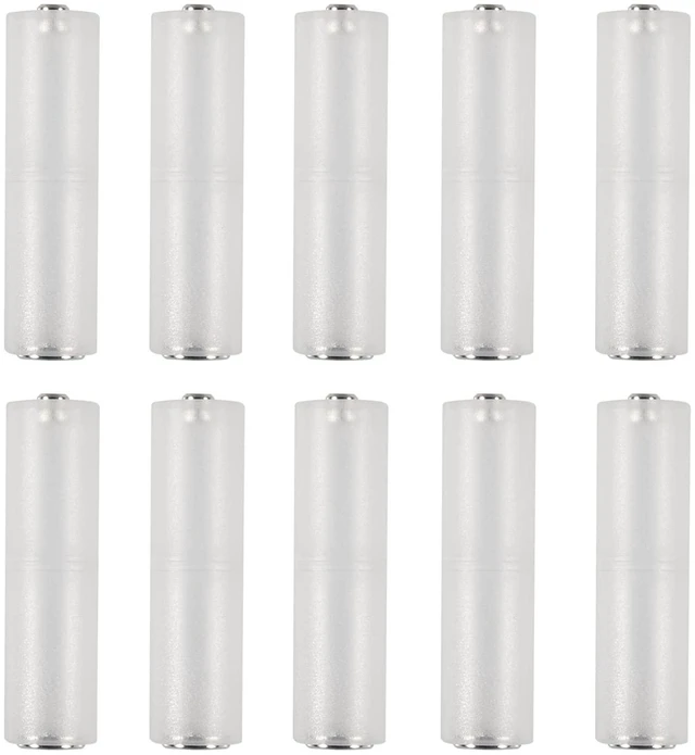 Main image of 10pcs AAA to AA Converter AAA to AA Battery Adapter AAA to AA Battery Converter Holder AAA to AA Adapter for AAA to AA Battery
