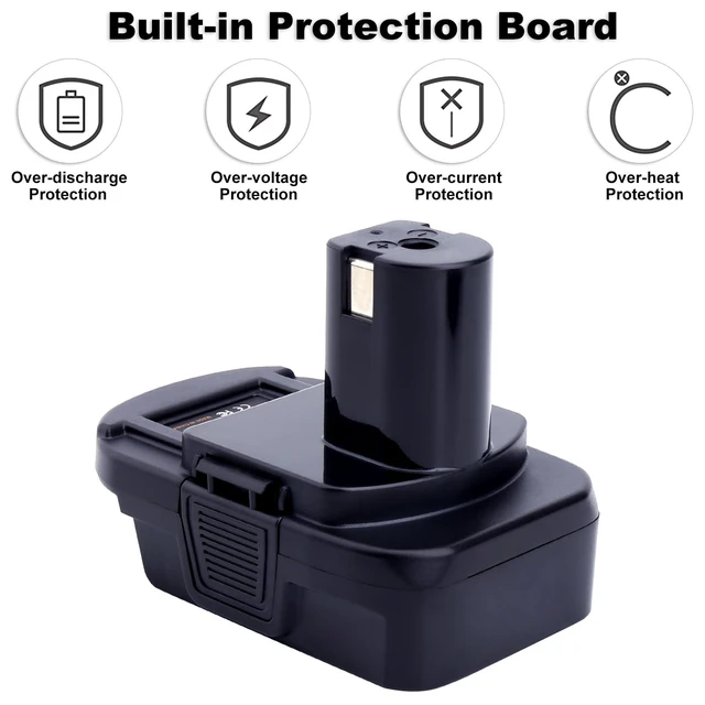 Alt view image 4 of 7 - DM18RL Battery Adapter Compatible with Ryobi 18V One+ Tools | Adapter Compatible with De-Walt 20V MAX & Compatible with Mil-waukee 18V Batteries to Replacement for Ryobi 18V ONE+ Battery