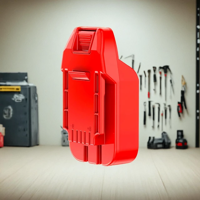 Alt view image 2 of 6 - Adapter Upgrade for Bauer 20V Cordless Tools - Compatible with DeWalt 20V MAX Li-Ion Batteries for Power Supply, No Charging Function - (New Version) - Adapter Only