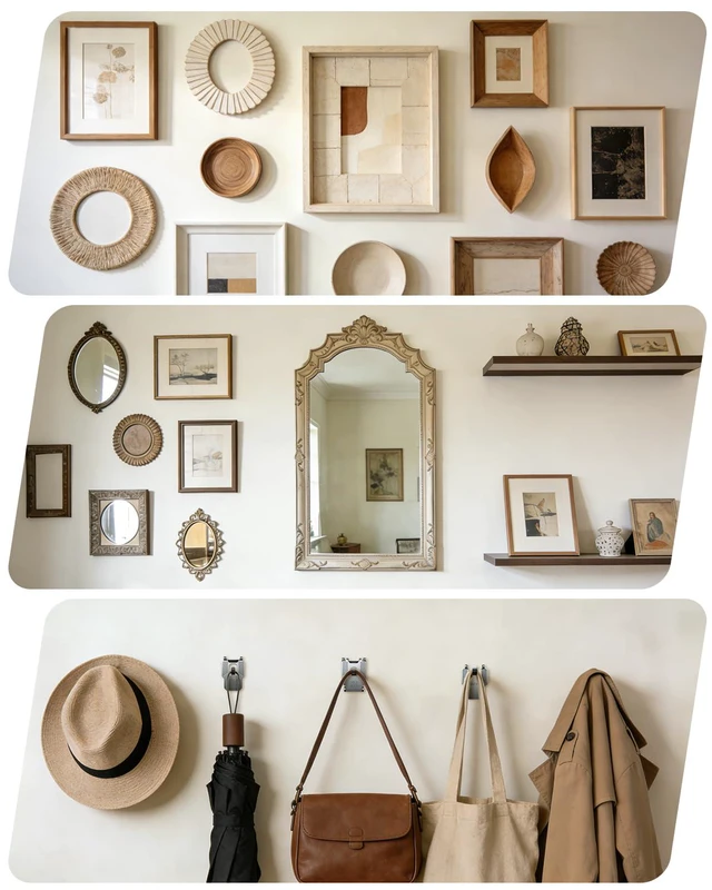 Alt view image 7 of 7 - 111Pcs Picture Hanging Kit Hooks 25 40 65 LB Drywall Hangers Claw | No Damage Heavy Duty Tool Nail Free Wall Hanger Sawtooth Wire Hardware for Room Office Mirror Photo Poster Frame Decor