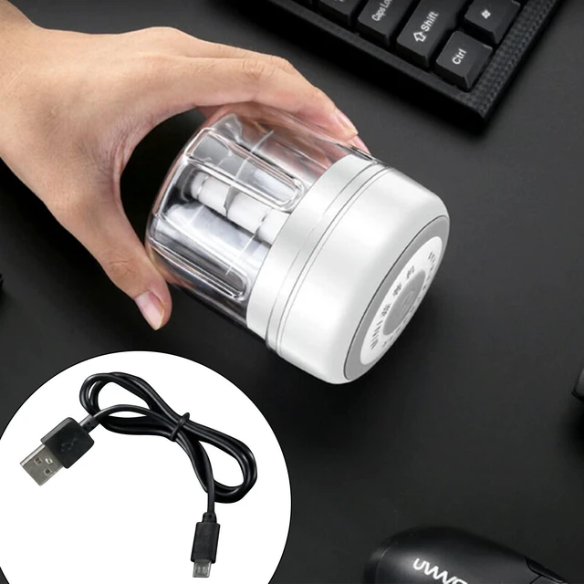 Alt view image 7 of 7 - Electric Mini Garlic Chopper, 100ML Food Chopper Garlic Mincer USB | Vegetable Chopper, Onion Chopper, Portable Small Food Processor for Garlic, Ginger, Chili, Vegetables