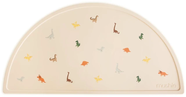 Main image of Silicone Placemat for Kids | BPA-Free Non-Slip Design (Dinosaurs)