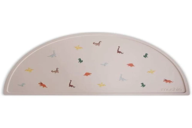 Alt view image 4 of 7 - Silicone Placemat for Kids | BPA-Free Non-Slip Design (Dinosaurs)