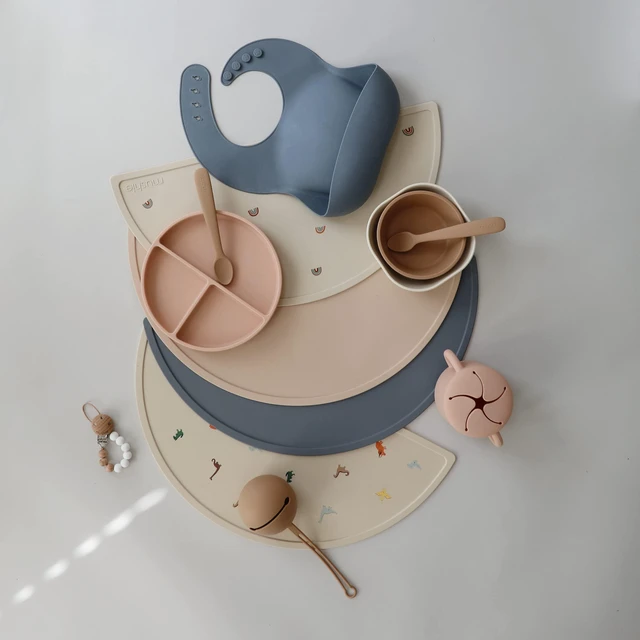 Alt view image 6 of 7 - Silicone Placemat for Kids | BPA-Free Non-Slip Design (Dinosaurs)