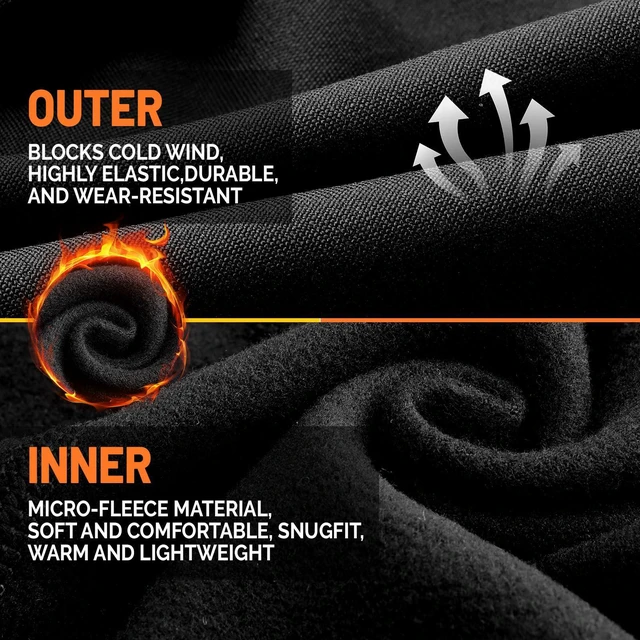 Alt view image 4 of 7 - Winter Balaclava Ski Mask,Windproof & Thermal,Face Mask for Skiing,Motorcycling,Fishing,Running Black