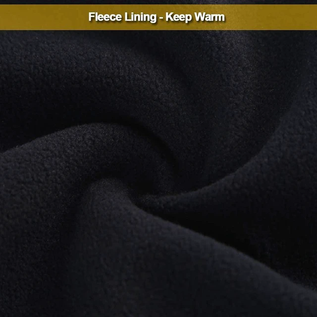 Alt view image 4 of 7 - Cold Weather Balaclava Ski Mask, Water Resistant and Windproof Fleece Thermal Face Mask, Cycling Motorcycle Neck Warmer Hood Winter Gear for Men Women