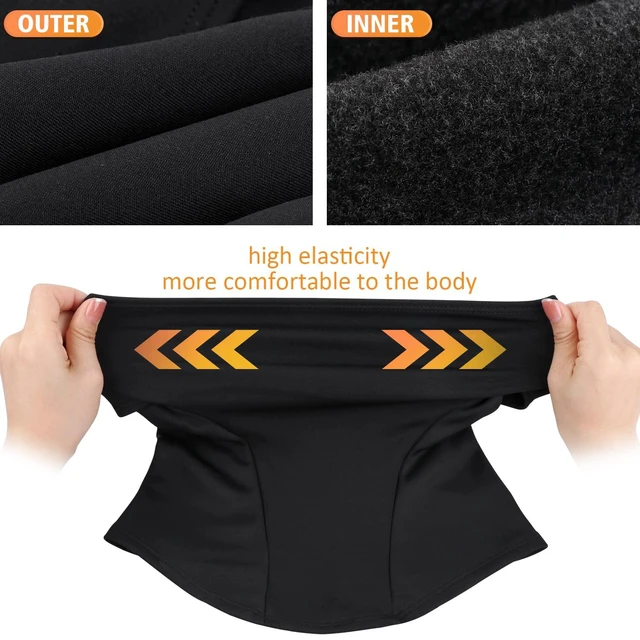 Alt view image 3 of 7 - Winter Balaclava for Men Women, Thermal Ski Mask Cold Weather Face Mask | Windproof & Warm Fleece, Helmet friendly, for Motorcycle Skiing Cycling Snowboarding,Outdoor Work, Glasses Compatible