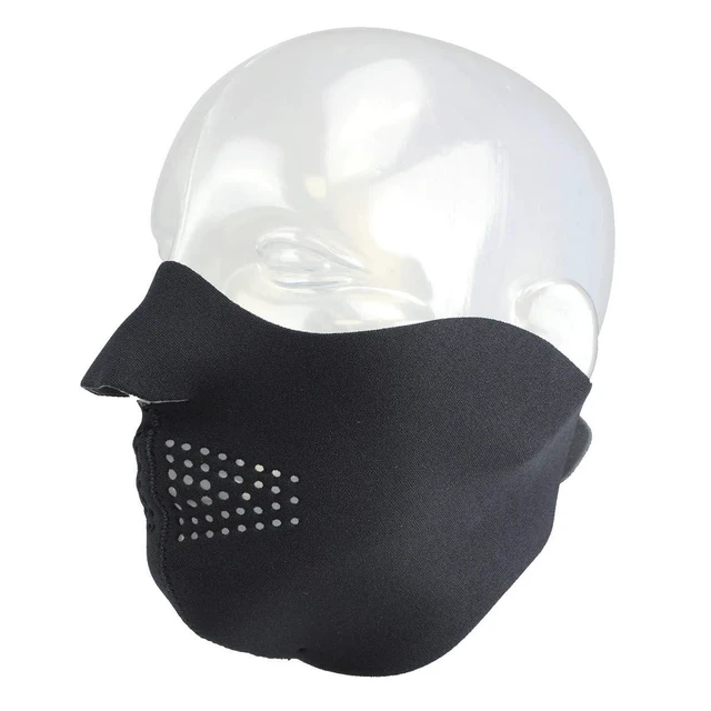 Alt view image 3 of 4 - Innovation 6805 Original Neoprene Adjustable Face Masque - Winter Cold Weather Face Protection Black,Large