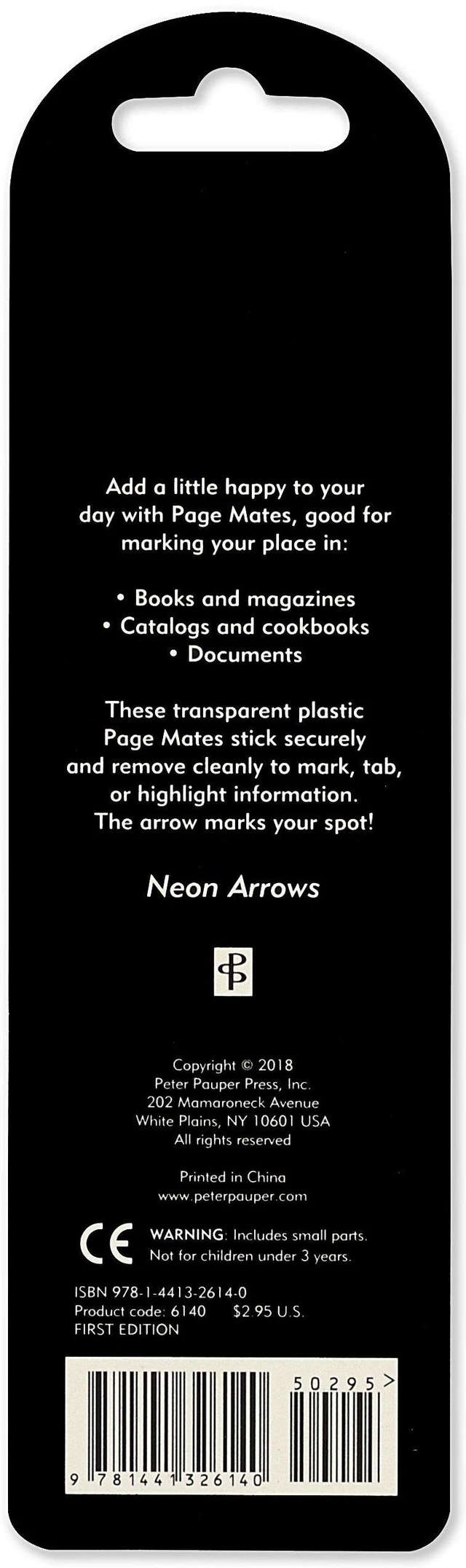 Alt view image 3 of 3 - Neon Arrows Page Mates (Set of 200 Sticky Notes)