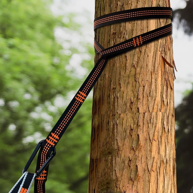 Alt view image 7 of 7 - Ultra-Light Travel Camping Hammock | 300kg Load Capacity,(275 x 140 cm) Breathable,Quick-Drying Parachute Nylon | 2 x Premium Carabiners,2 x Nylon Slings Included | Outdoor Indoor Garden