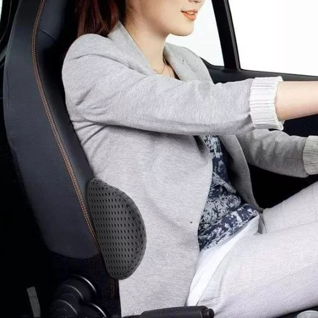 Alt view image 5 of 7 - Lumbar Pillow, Memory Foam Lumbar Support Pillow for Office Chair and Car Seat, Back Support Pillow for Lower Back Pain Relief, Support Cushion Back Pillow for Sleeping, Driving, Resting