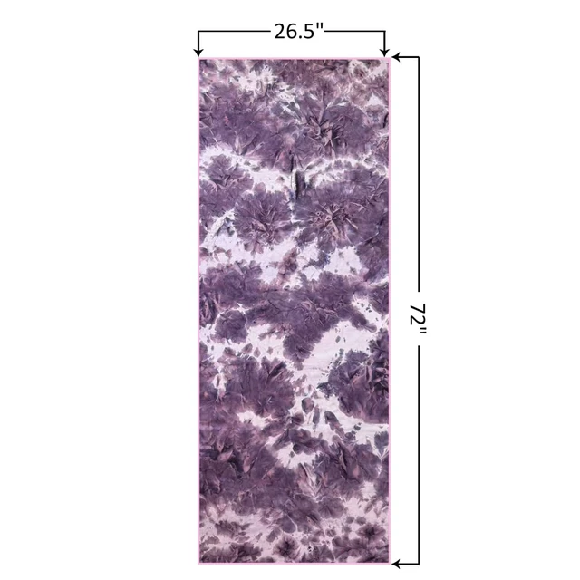 Alt view image 6 of 6 - 2 Pack Hot Yoga Mat Towel, Ultra-Absorbent Microfiber 72" x 26.5" | Ultra Absorbent Microfiber, Soft Touch Fabric, Quick Dry, Hot Yoga & Pilates, Machine Washable