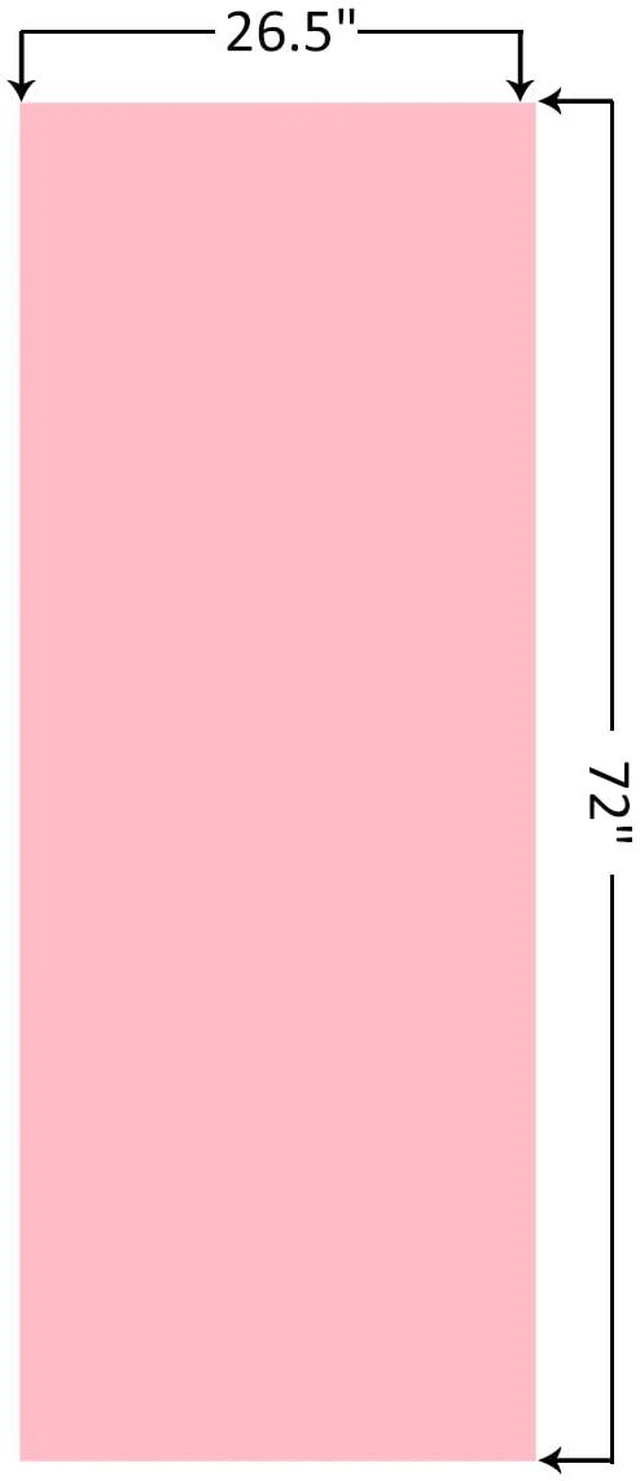 Alt view image 6 of 6 - Hot Yoga Towel Non Slip Yoga Mat Towel Non-Slip Sweat Absorbent Microfiber Towel for Hot Yoga, Pilates and Workout 72" x 26.5", Pink