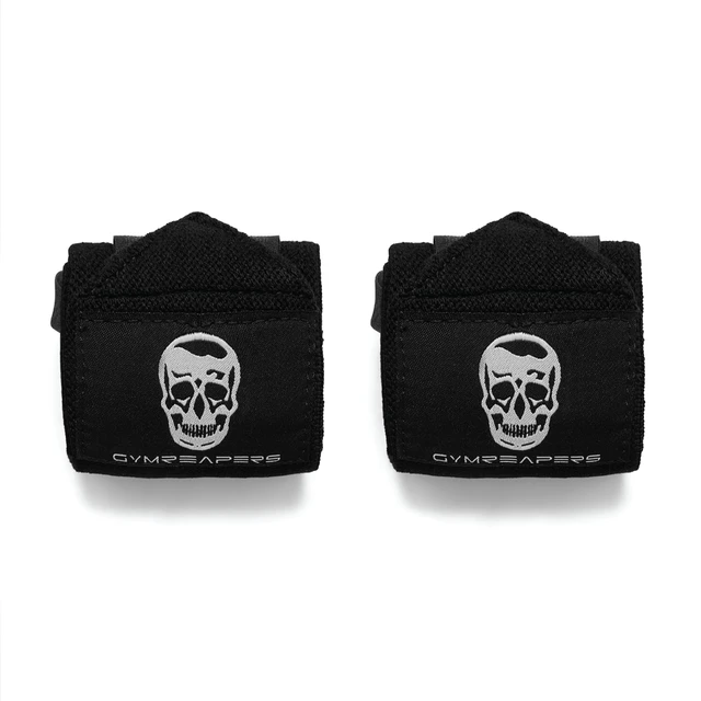 Alt view image 7 of 7 - Weightlifting Wrist Wraps (Competition Grade) 18" Professional Quality Wrist Support with Heavy Duty Thumb Loop - Best Wrap for Powerlifting, Strength Training, Bodybuilding(Black,18")