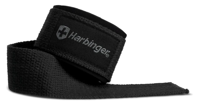 Alt view image 4 of 7 - Padded Cotton Lifting Straps with NeoTek Cushioned Wrist, 21.5 Inch Length, 1.5 Inch Width, Pair, Weightlifting Wrist Straps for Deadlifts and Strength Training, Black