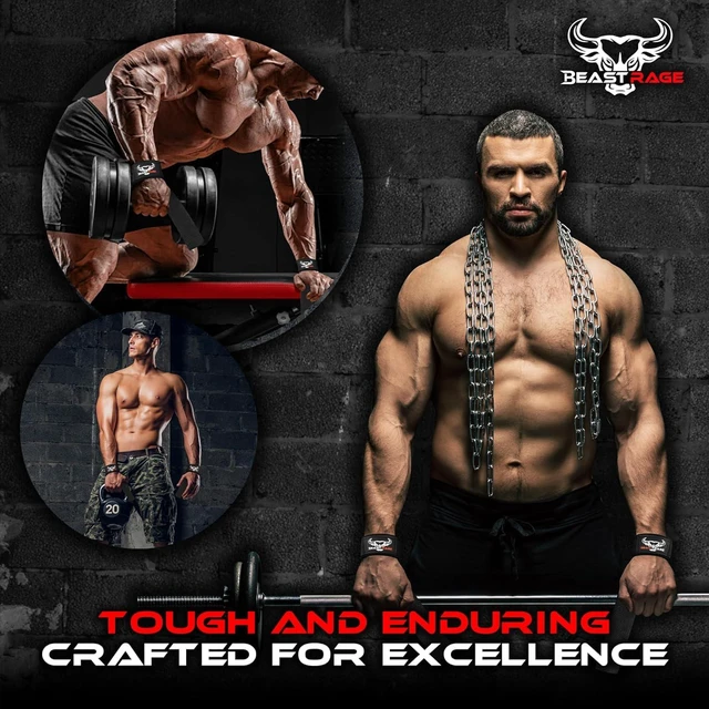Alt view image 4 of 7 - Lifting Wrist Straps for Weightlifting, Straps Gym Grip Power Workouts Lifting Straps Padded Cotton Men Women Wrap Lift, Deadlift Bodybuilding Weight Lifting Exercise Straps (Black)