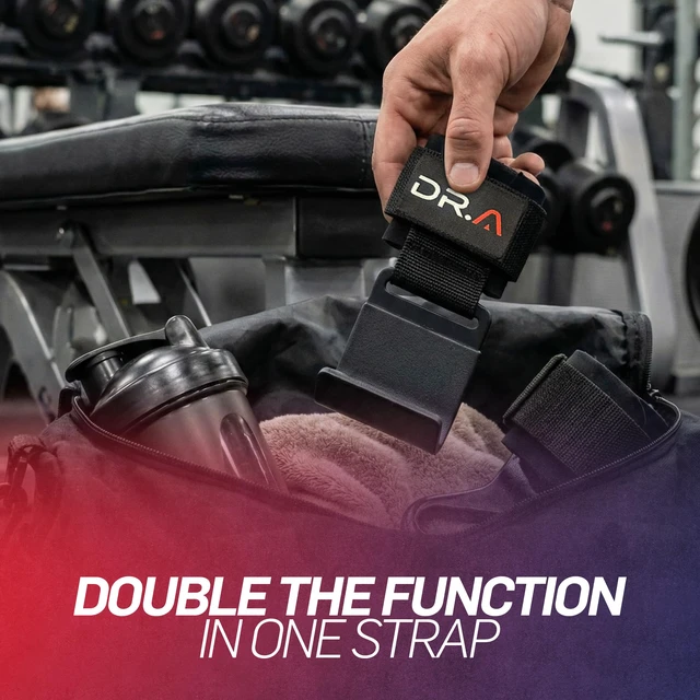 Alt view image 5 of 7 - 3-in-1 Lifting Straps, Hooks & Wrist straps - Switch Between Modes in Seconds - Heavy Duty Weight Lifting Grips for Bodybuilding, Powerlifting, Deadlifts, Pull-Ups & Rows (Pair, Black)