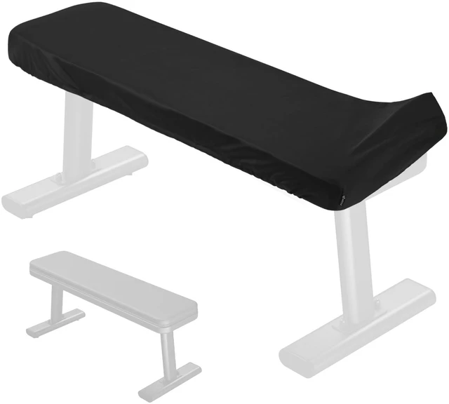 Main image of Weight Bench Cover, Gym & Workout Bench Protective Cover for Flat Exercise Sit-up Fitness Bench - Stretchy, Dustproof & Washable Protection Sleeve Case for Exercise Strength Training