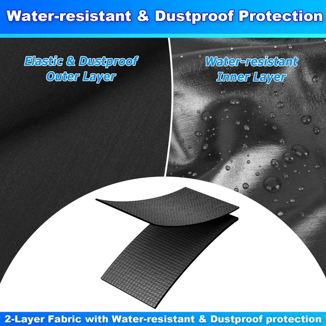 Alt view image 4 of 6 - Weight Bench Cover, Gym & Workout Bench Protective Cover for Flat Exercise Sit-up Fitness Bench - Stretchy, Dustproof & Washable Protection Sleeve Case for Exercise Strength Training