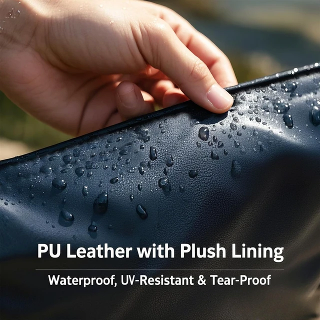 Alt view image 4 of 7 - Weight Bench Cover, Workout Bench Cover, PU Leather. | Dustproof, Wtaerproof, Anti-Slip.Protection for Adjustable Flat Weight Exercise Fitness Gym Bench.