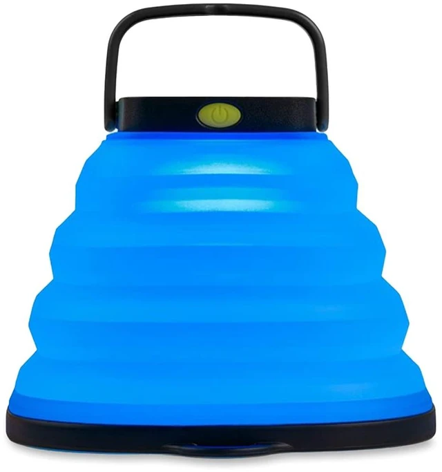 Main image of Crush Light Chroma Lantern Collapsible Solar Lantern 3 White Plus Multicolour Fade Plus 6 Colour Modes Turn Campsite Into A Party Built-in Solar Panel Or Charge from Any USB Port,Black
