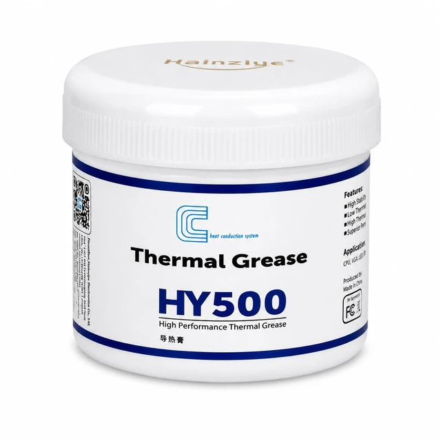 Alt view image 2 of 6 - HY500-100g CPU Thermal Heatsink Grease Paste Compound Thermal Conductivity: >1.93W/m-k Carbon Based High Performance for CPU PC GPU -100 Grams