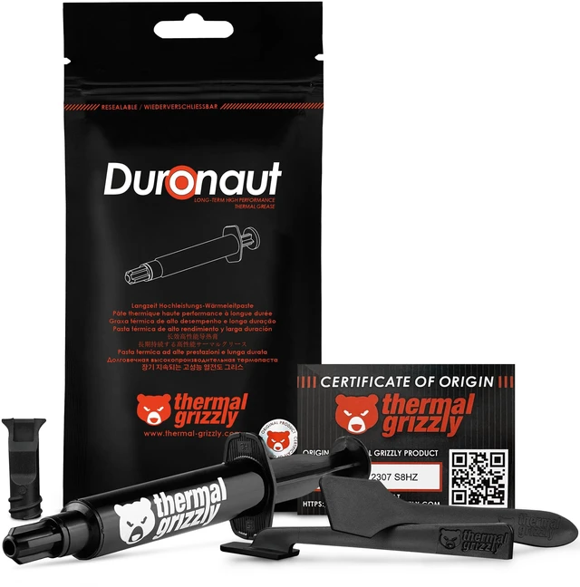 Main image of Duronaut 6 Gram Thermal Paste - Exceptional Stability | Enhanced Durability for Maximum Thermal Conductivity While Overclocking CPU/GPU/PS4/PS5/Xbox