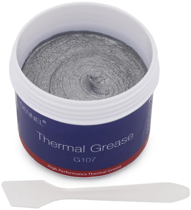 Main image of G107 100g Silver Thermal Paste, CPU Thermal Grease Heatsink Compound | Premium Performance Heat Sink Compound Thermal Paste, Heatsink Paste for CPU GPU Graphics Card LED IC PS4 PS5 Xbox Ovens