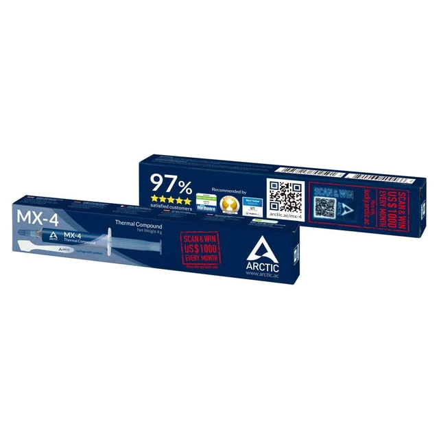 Alt view image 3 of 5 - MX-4 (4 g incl. Spatula)