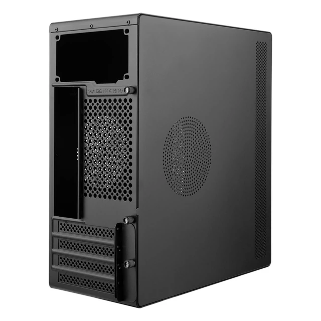 Alt view image 2 of 5 - Micro ATX Case, Mini PC ITX Desktop Computer Case MATX Case Support Micro ATX/ITX Mini PC case with USB3.0, Support 3.5'' HDD