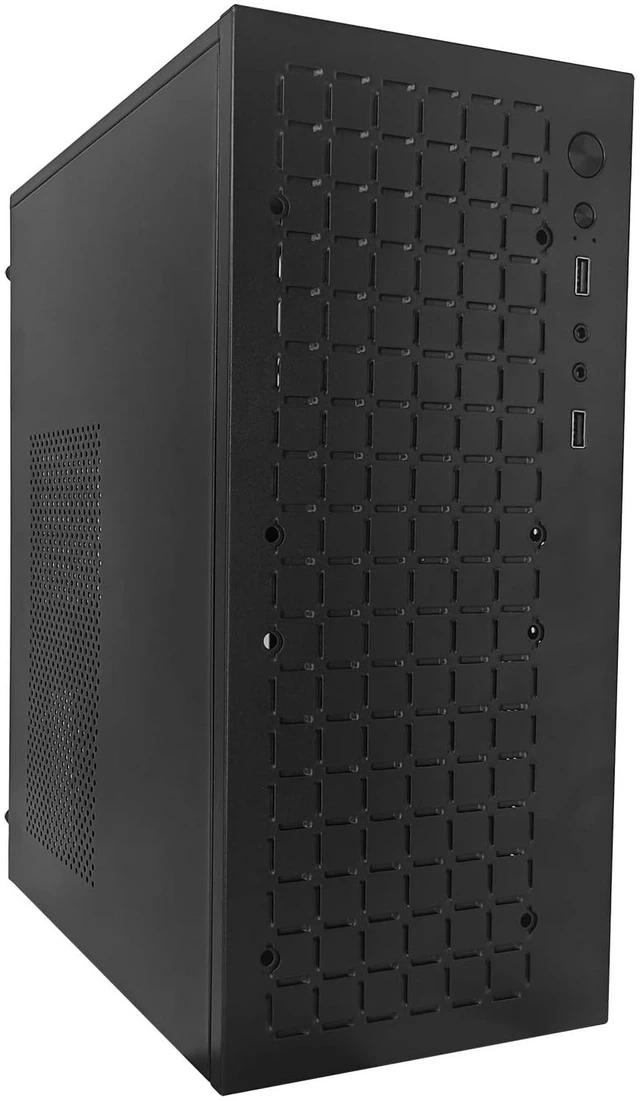Main image of V600 High Airflow Micro ATX PC Case - Supports MATX, Mini - ITX - with USB3.0, 3.5" HDD Compatibility - Ideal for Gaming (Black)