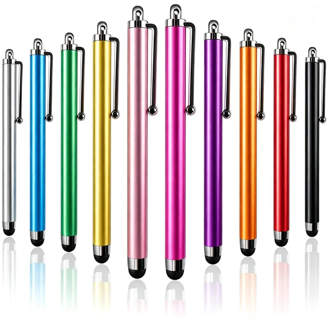 Main image of Stylus Pens for Touch Screens, Universal Touch Screen Stylus for iPad iPhone Samsung (10 Pack)