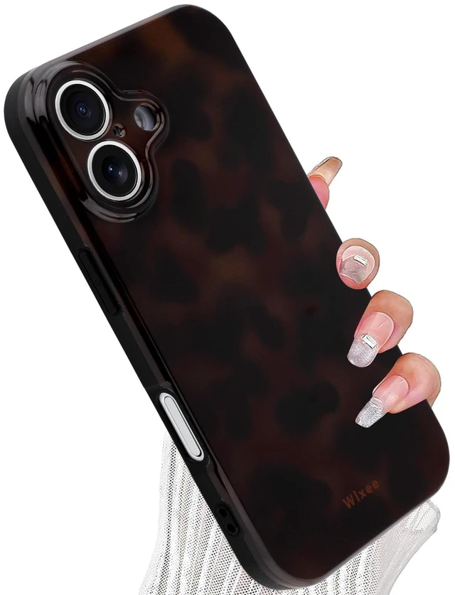 Main image of for iPhone 17 Case Aesthetic Tortoise Shell Leopard Pattern | Full Camera Protection With Screen Protector, anti-fall Slim & Shockproof For Girls Women Gift Giving & Daily Matching