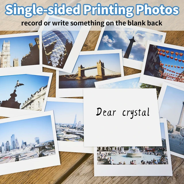 Alt view image 5 of 7 - Glossy Photo Paper 5×7 in, 105 Sheets Inkjet Photo Printer Paper | Instant Dry, 180gsm/48lb, Blank Back, Reflective Finish, Advanced Cast Coating, DIY Chip Bag/Flyer/Card/Calendars/Brochures
