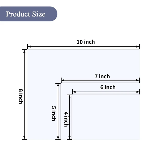 Alt view image 2 of 7 - Photo Paper 4x6, 5x7, 8x10 inch, Glossy Photo Papers 150 Sheets, Inkjet Printer Photo Paper for Dye Ink, 200 GSM (50 Sheets of each size 4x6, 5x7, 8x10)