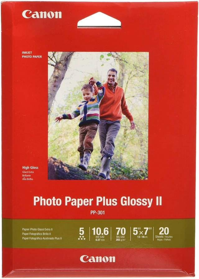 Main image of 1432C002 Photo Paper Plus Glossy II 5" x 7" 20 Sheets