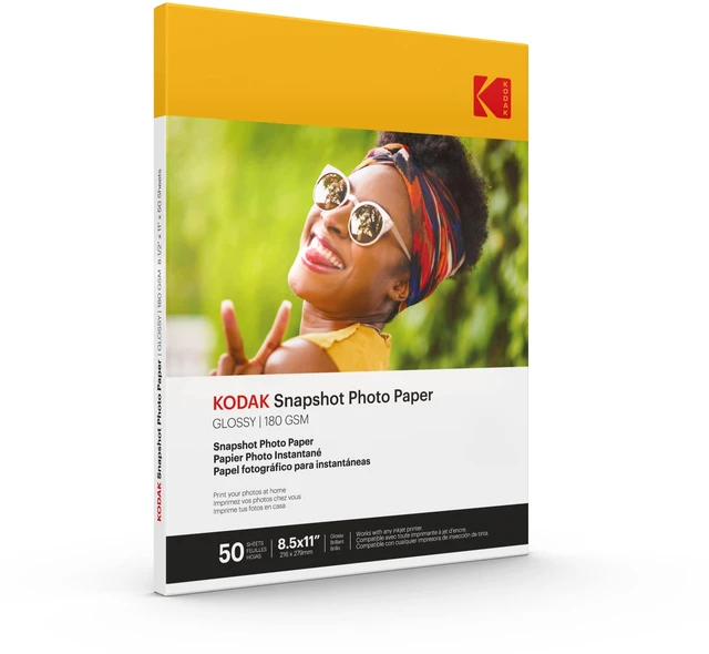 Main image of Photo Paper Gloss 8.5 X 11 SNAPSHOT 50 count, 48lb-180 g/m 2-8.5MIL (41301)