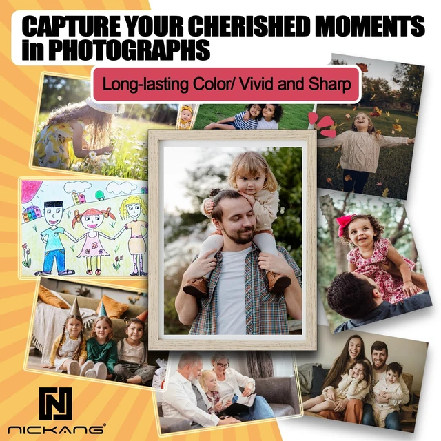 Alt view image 7 of 7 - Glossy Photo Paper 8.5x11, 53LB/200GSM, Letter Size 30 Sheets | Compatible with Inkjet Printers, Premium Weight for Framing & Less Curl, Ideal for Family Photos, School Projects & Chip Bags