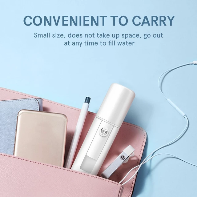 Alt view image 7 of 7 - Nano Facial Mister Atomization Eyelash Extensions Mist Atomization Facial Humectant Cool Mist Face Hydration Sprayer Beauty Skin Care