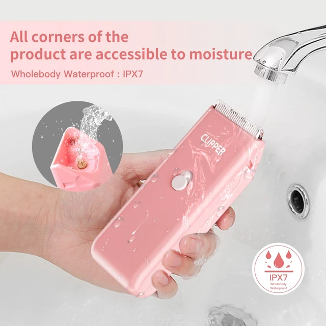 Alt view image 7 of 7 - Professional Household Waterproof Low Noise Pet Hair Clippers Electric USB Rechargeable Painless Grooming Tools Hair Grooming Trimmer for Small Medium Dog Cat AP005 Green