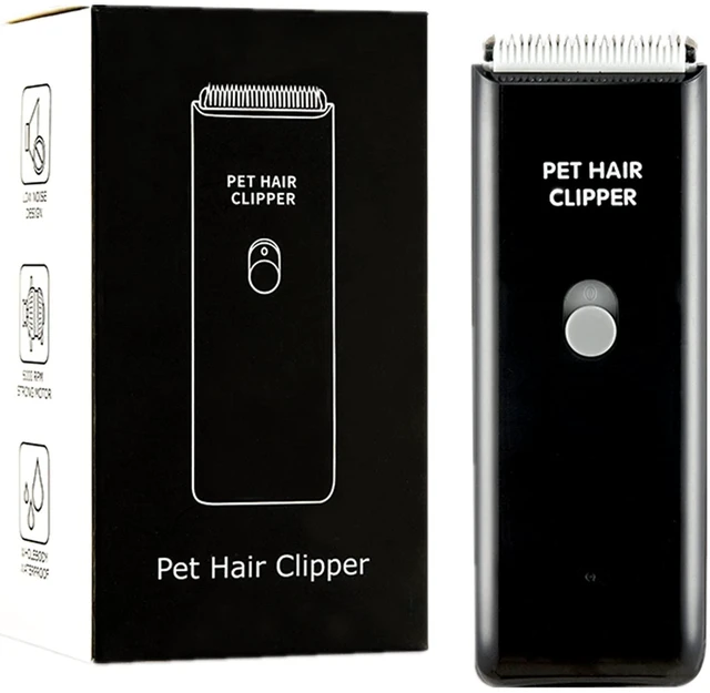 Main image of Dog Cat Home Hair Waterproof Clipper Portable Pet Shaver | Rechargeable Pet Grooming Tool, Low Noise, Cordless Cat Trimmer for Matted Hair