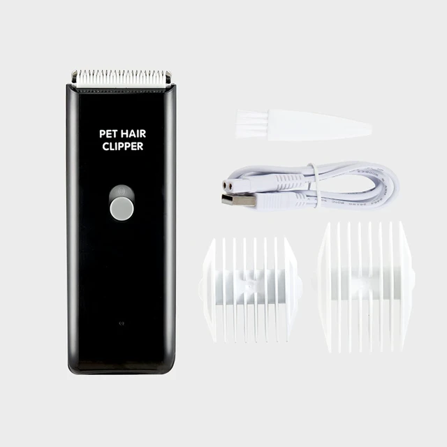 Alt view image 5 of 6 - Dog Cat Home Hair Waterproof Clipper Portable Pet Shaver | Rechargeable Pet Grooming Tool, Low Noise, Cordless Cat Trimmer for Matted Hair